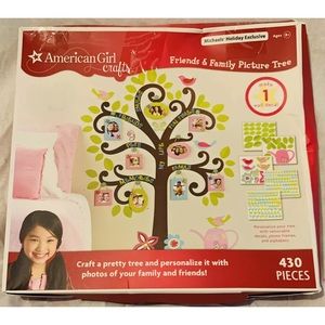 American Girl Crafts Friends & Family Picture Tree Wall Decal Kit Home Decor